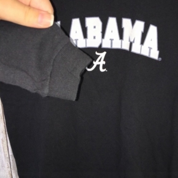 Kids Alabama Black Long Sleeve Tee - Picture 2 of 4